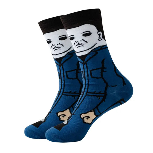 Michael Myers Halloween Horror Movie Novelty Socks