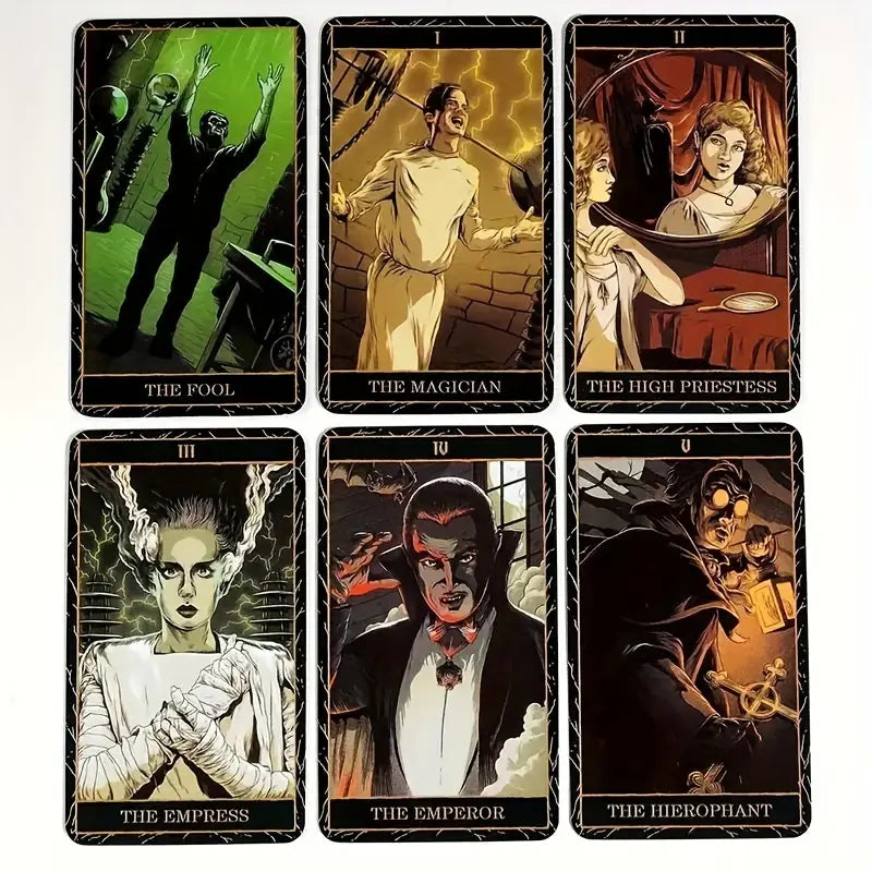 Universal Monsters Tarot Cards Deck