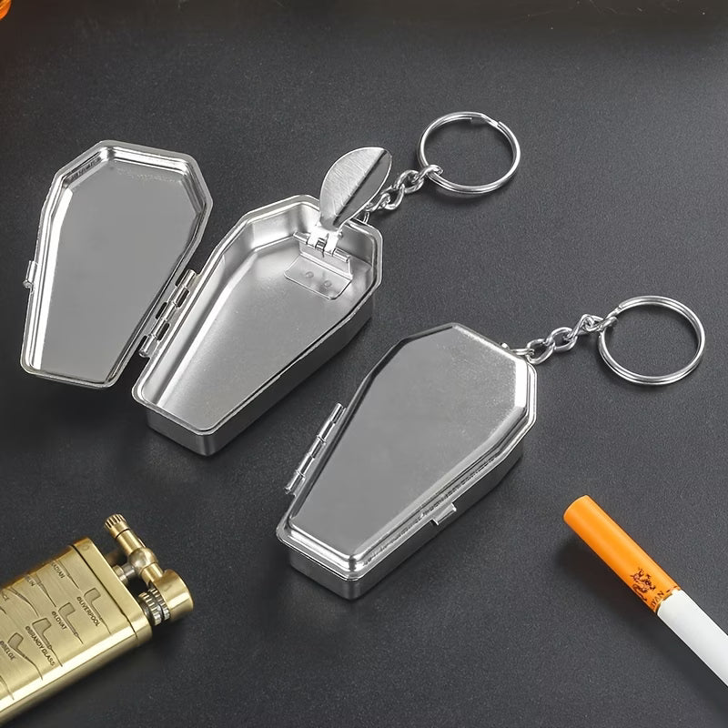 Coffin Keyring Portable Ashtray