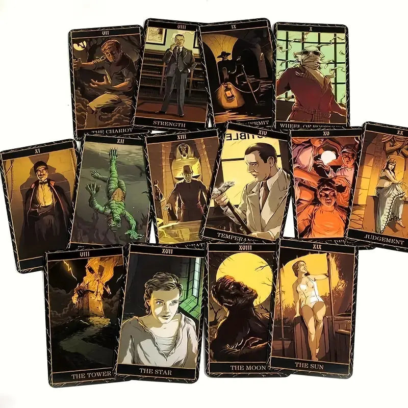 Universal Monsters Tarot Cards Deck